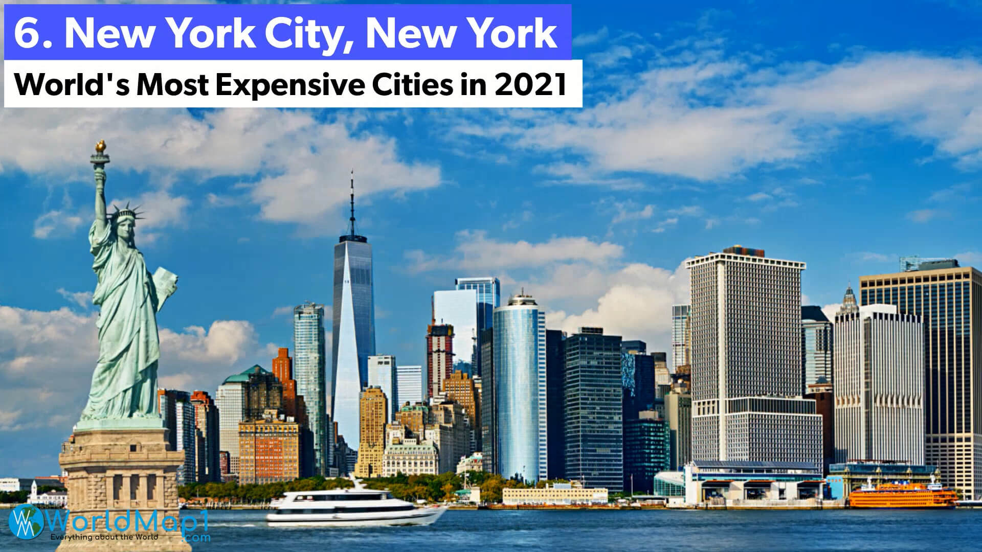 Dünya'nın En Pahalı Şehirleri - New York City, New York - ABD