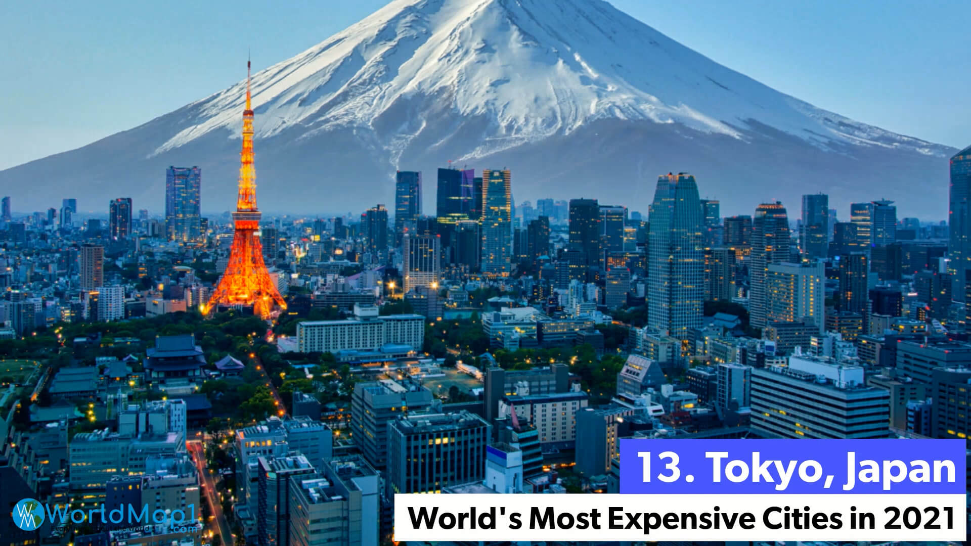 Dünya'nın En Pahalı Şehirleri - Tokyo, Japonya