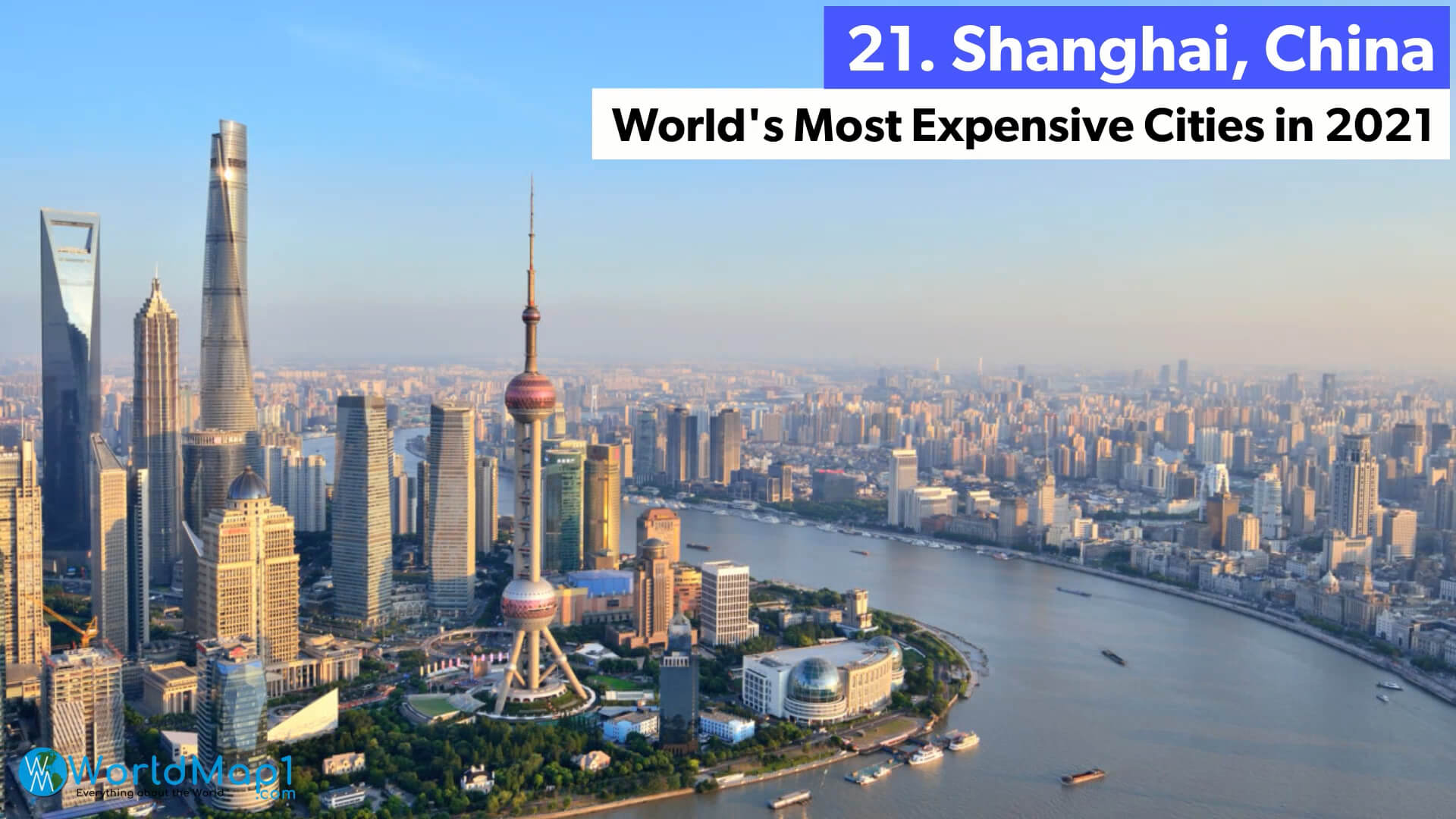 Dünya'nın En Pahalı Şehirleri - Şangay, Çin