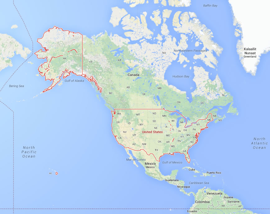 ABD Google Haritası