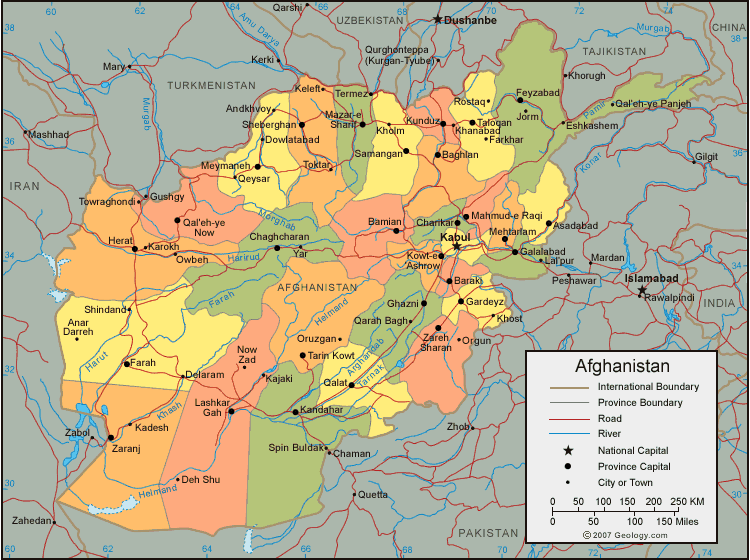 afganistan harita