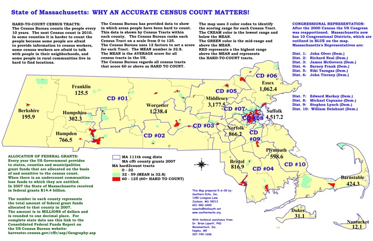 massachusetts devlet haritasi