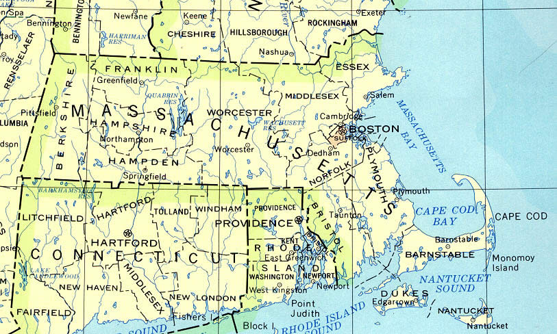 massachusetts haritasi