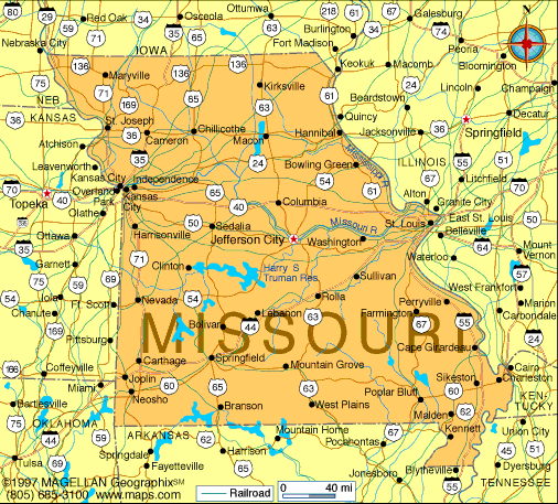 missouri haritasi