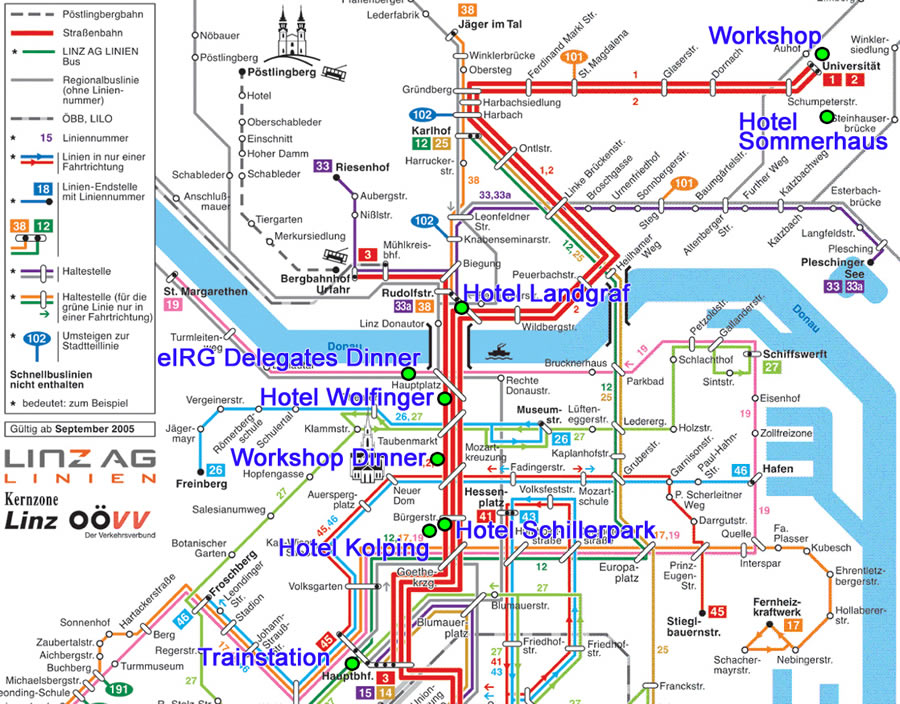 linz metro haritasi