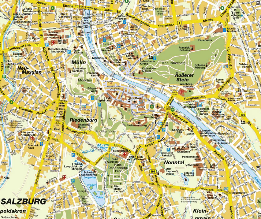 harita Salzburg