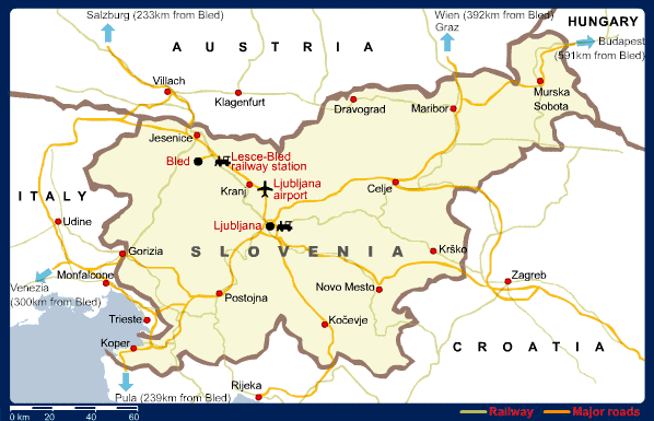 harita Villach avusturya slovenya