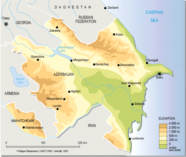 topografik haritasi azerbeycan