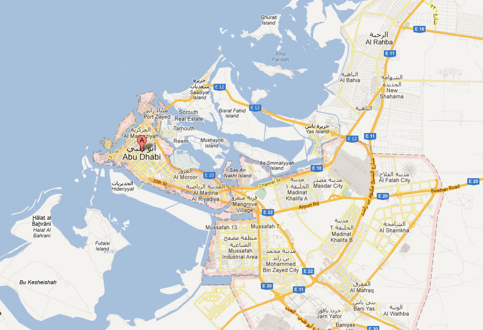 Карта ясам. Абу Даби на карте. Остров яс в Абу-Даби на карте. Карта города Абу-Даби достопримечательности. Центр города Абу Даби на карте.