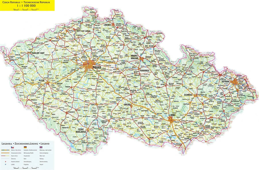 cek cumhuriyeti yol haritasi