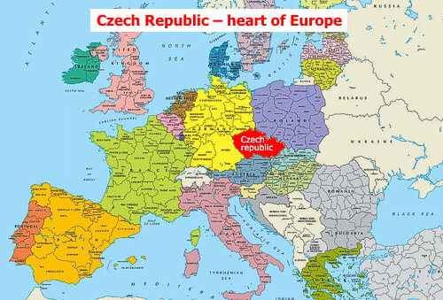 haritasi cek cumhuriyeti avrupa