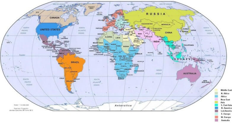 Dünya Politik Harita