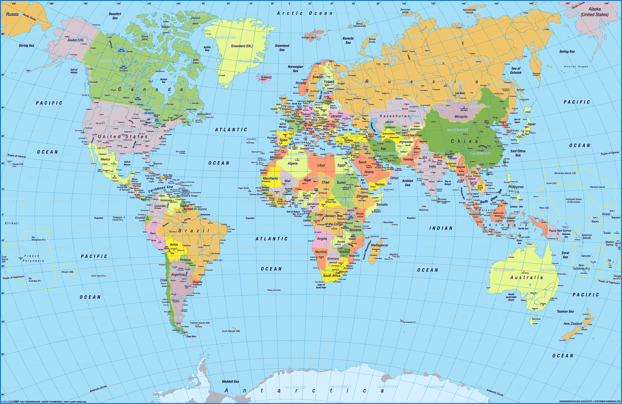 Dünya Uluslar Haritası