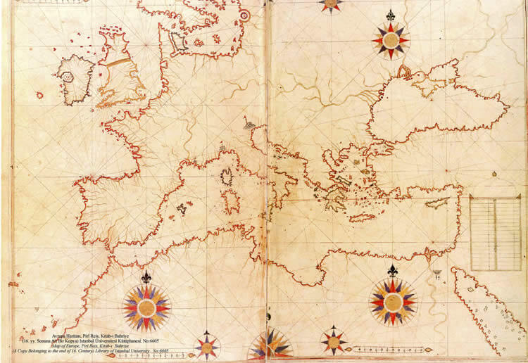 Piri Reis Dünya Haritası