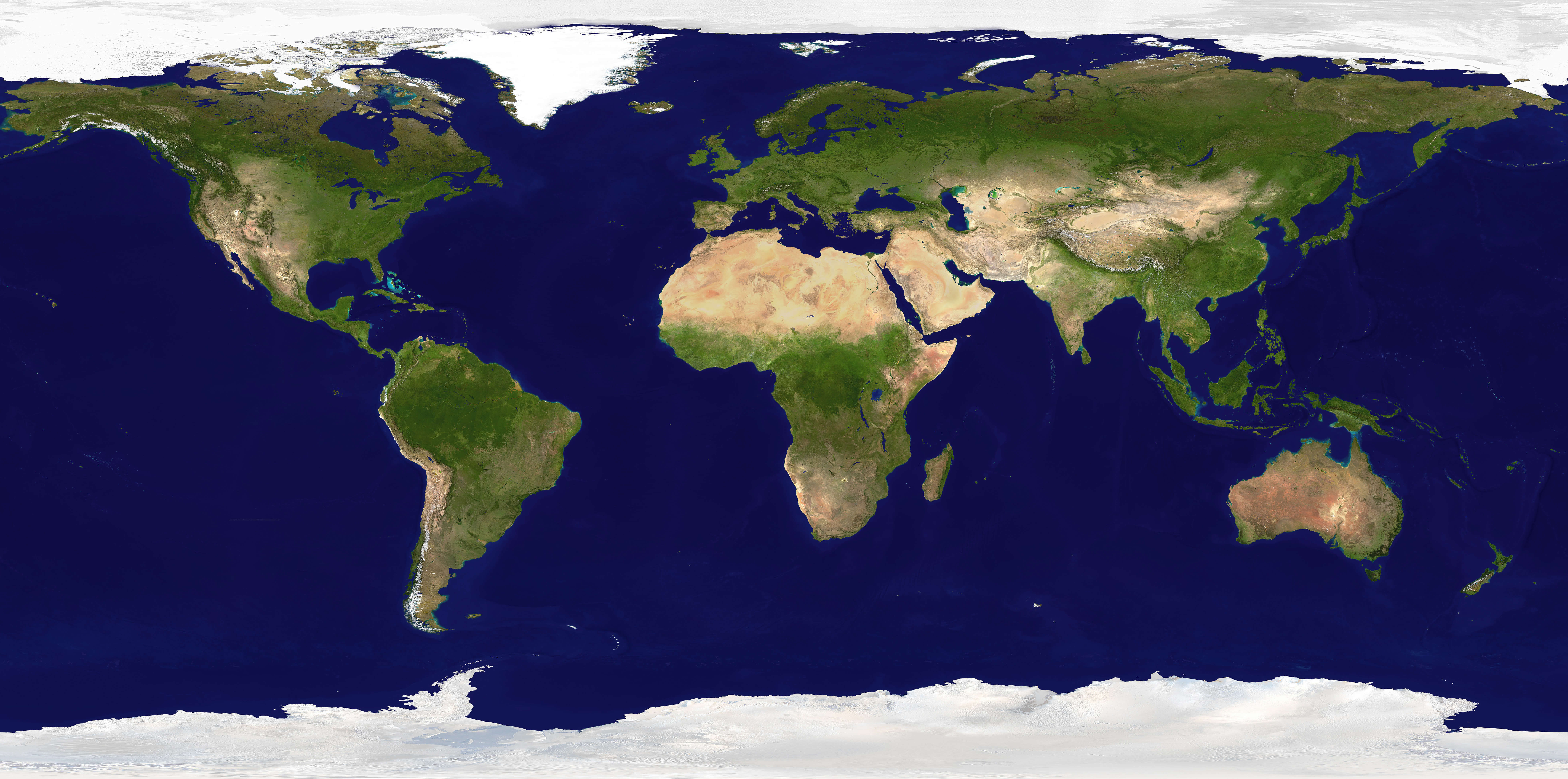 Dünya blue marble haritası
