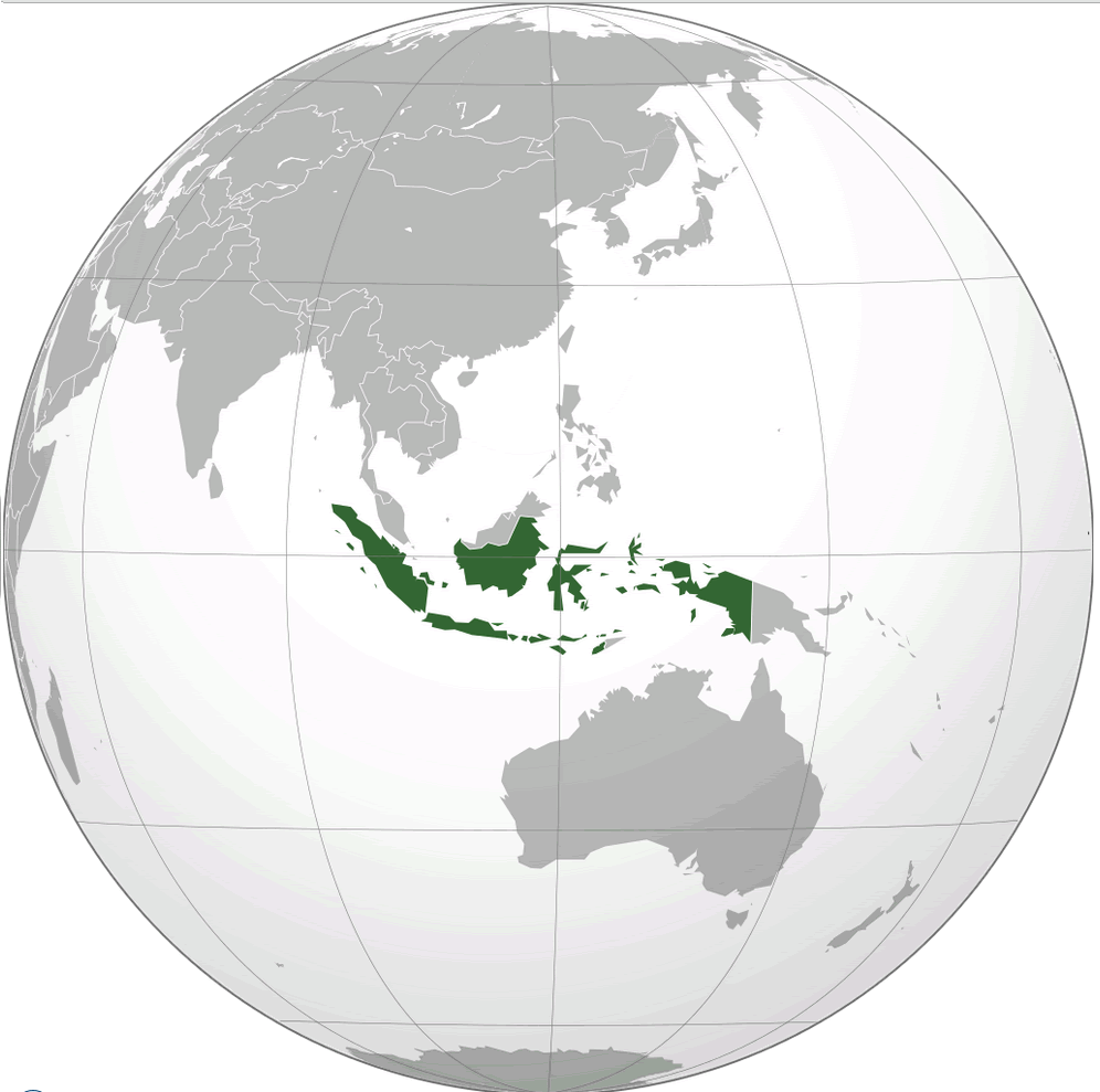 endonezya yerlesim haritasi