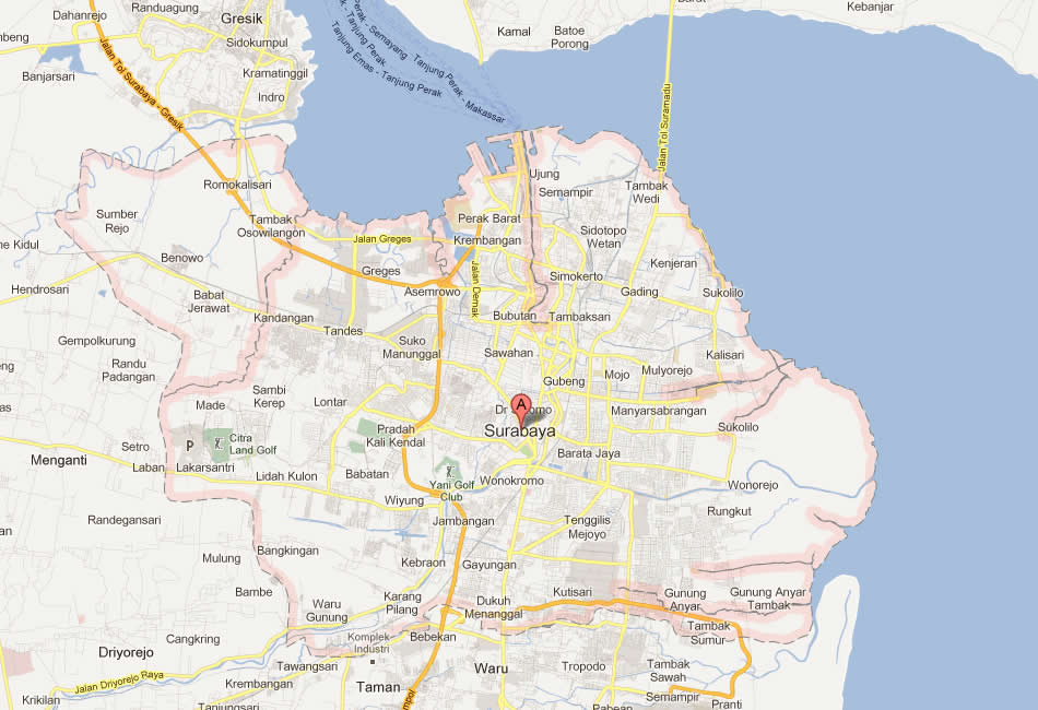 map surabaya lengkap map surabaya lengkap