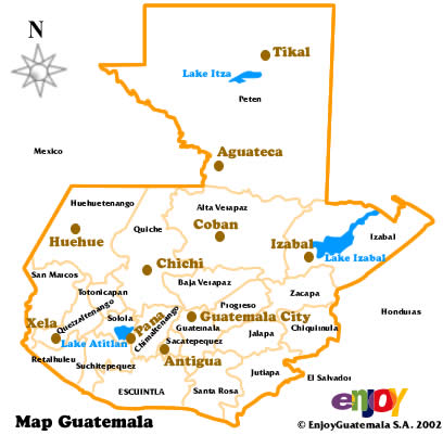 guatemala haritasi