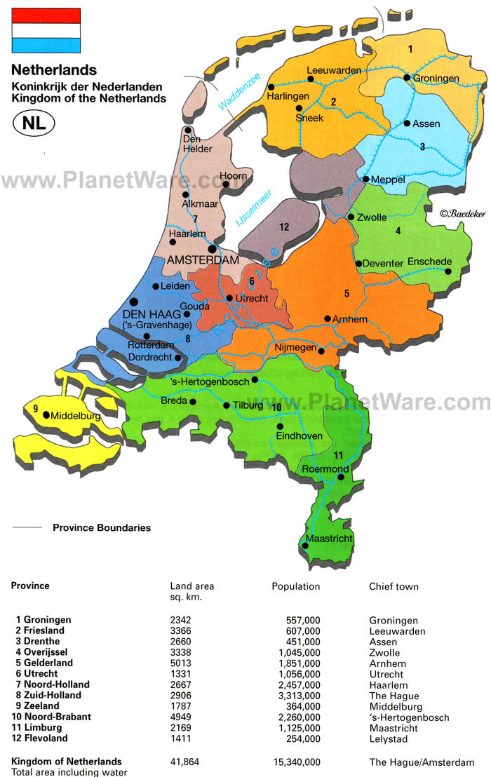 hollanda krallik haritasi