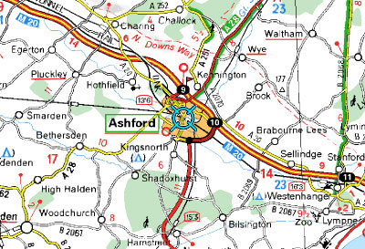 Ashford haritasi