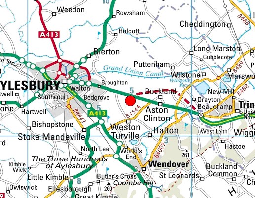 Aylesbury haritasi
