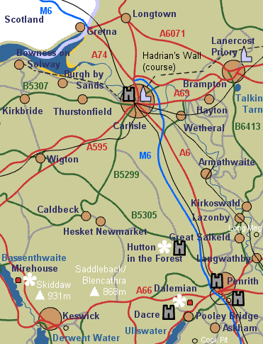 Carlisle haritasi