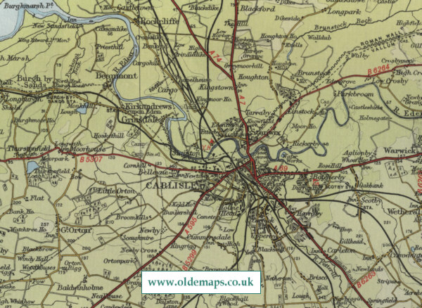Carlisle haritasi