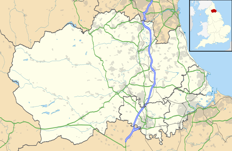 Darlington haritasi