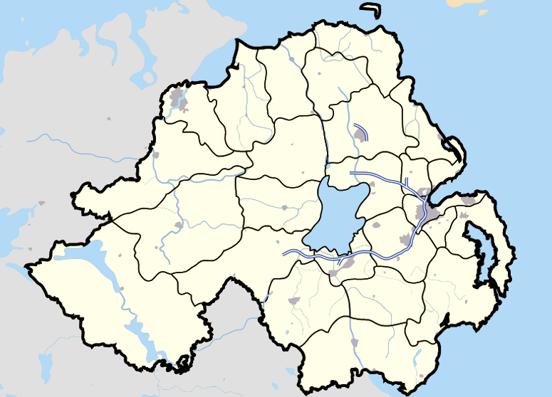 Derry haritasi
