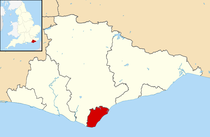 Eastbourne haritasi