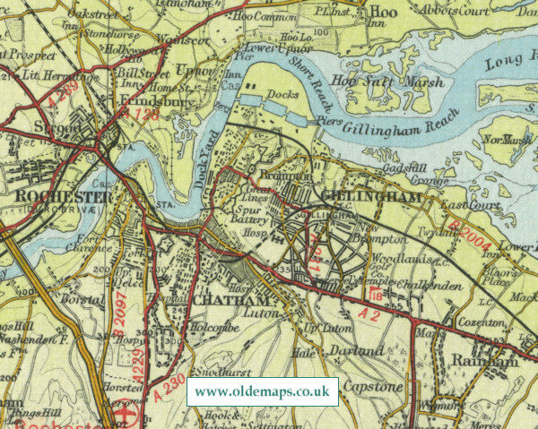 Gillingham haritasi