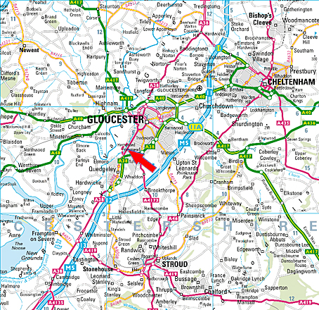 Gloucester haritasi