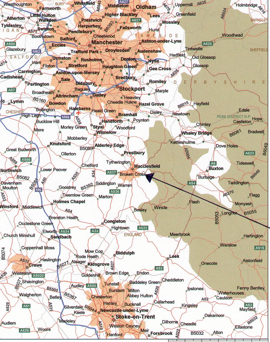 Macclesfield haritasi