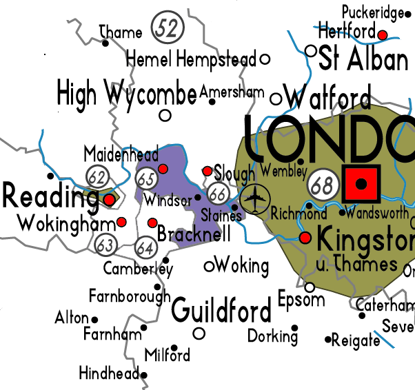 Maidenhead haritasi