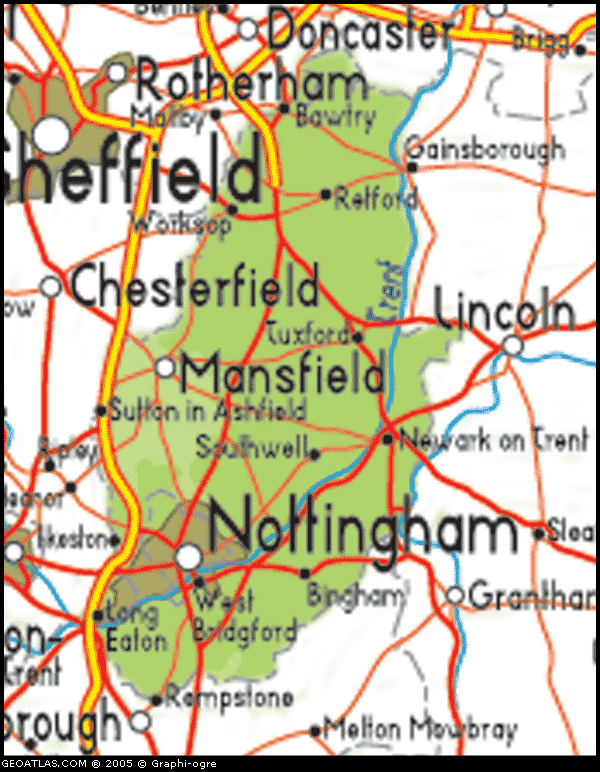 Mansfield haritasi