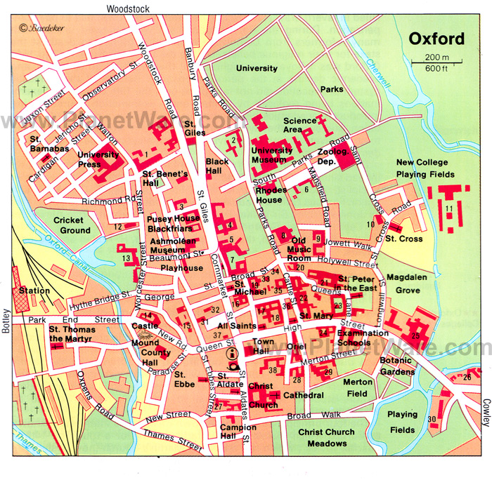 oxford haritasi