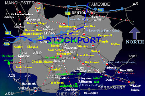 Stockport haritasi