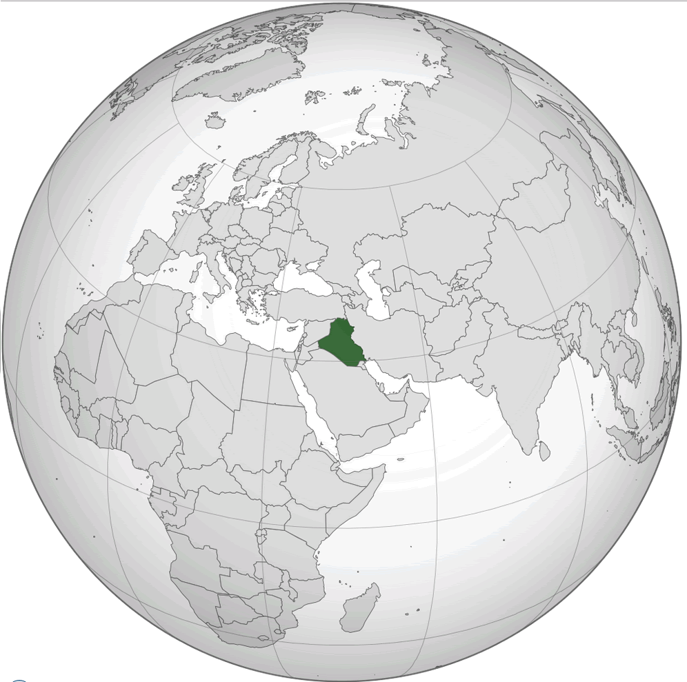 Irak Dünya Haritasında Nerede