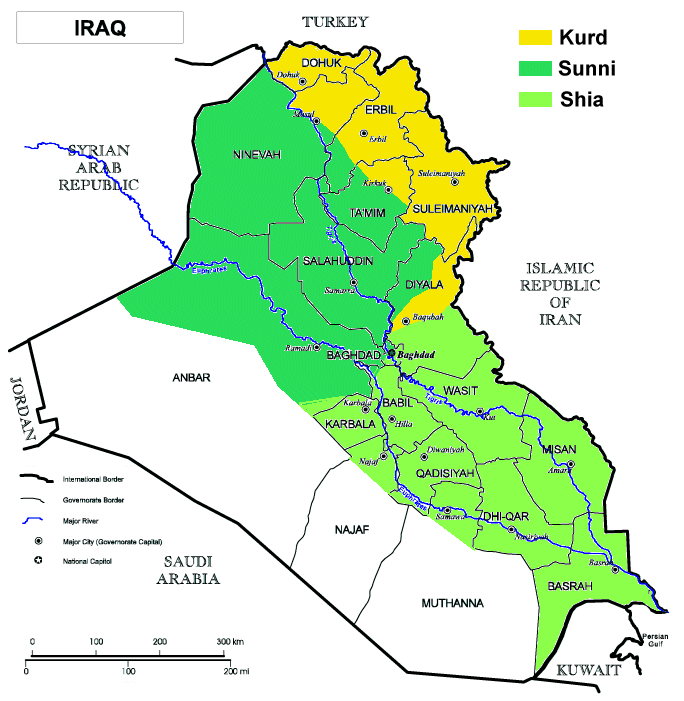 irak gruplar haritasi