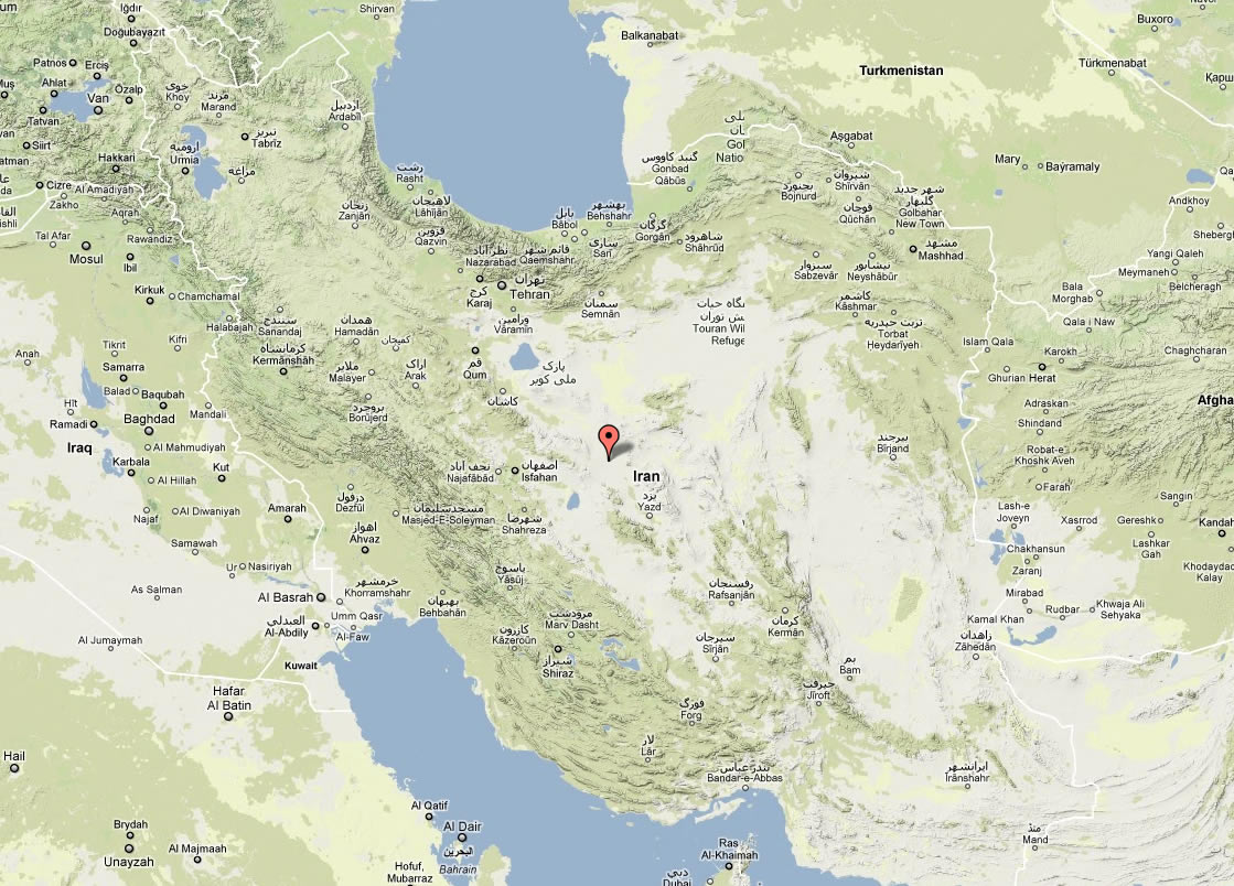 topografya haritasi iran