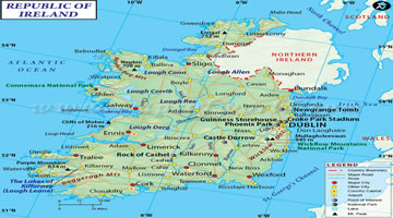 irlanda haritasi atlas