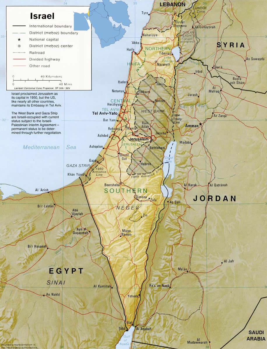 harita israil