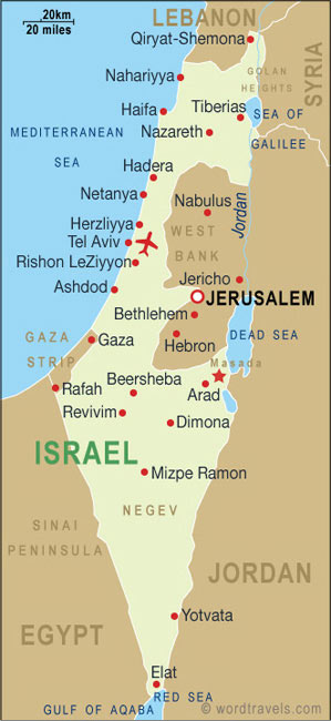 israil devlet haritasi