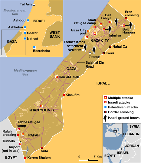 israil haritasi gaza