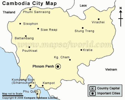 kambocya sehir haritasi
