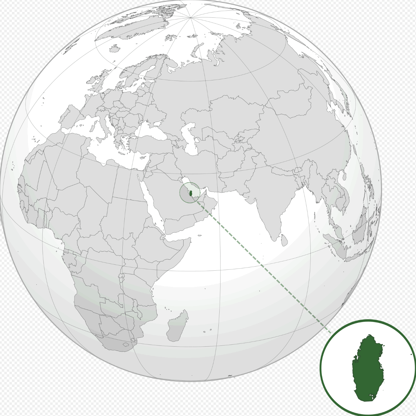 Katar Dünya Haritasında Nerede