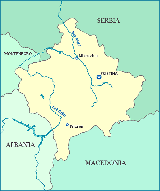 harita kosova