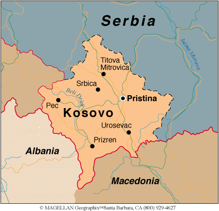 harita kosova