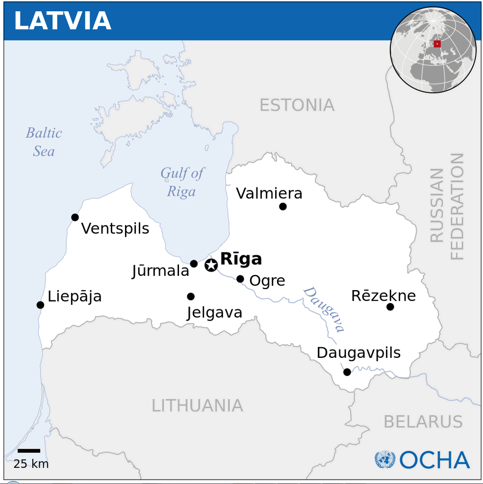 letonya yerlesim haritasi