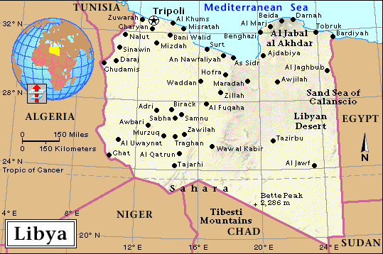 libya haritasi dunya